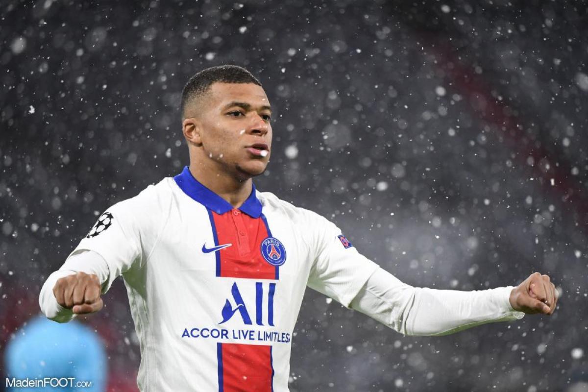 Mbappé avec le PSG