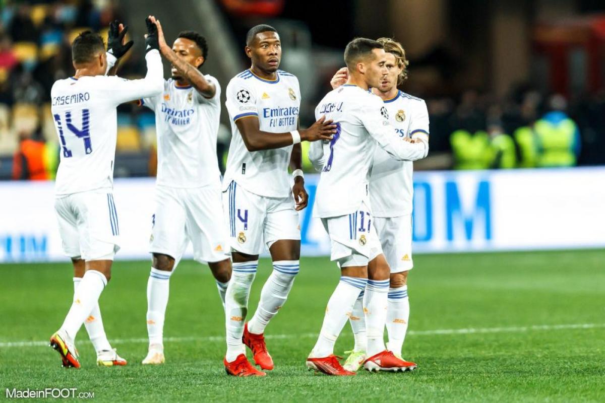 Les joueurs du Real Madrid en Ligue des Champions