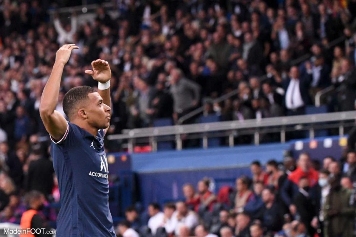 Mbappé avec Paris