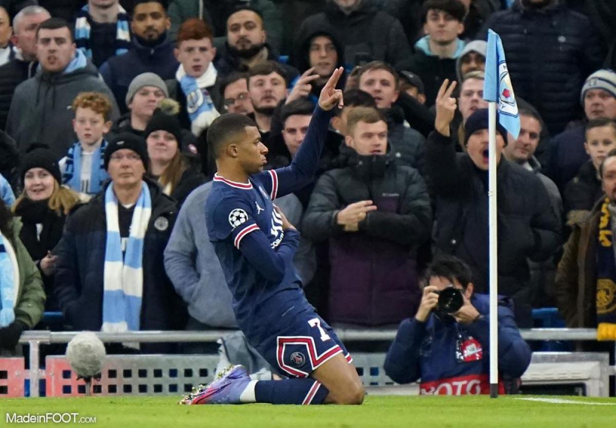 Kylian Mbappé, joueur du PSG