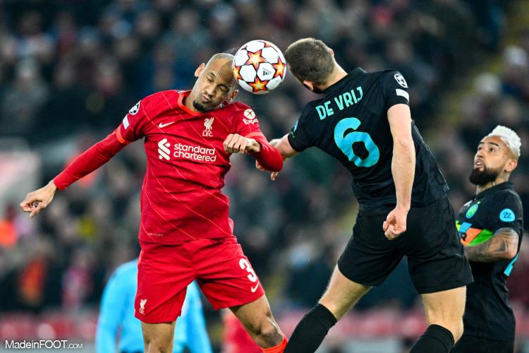 Fabinho, le milieu de terrain défensif de Liverpool.