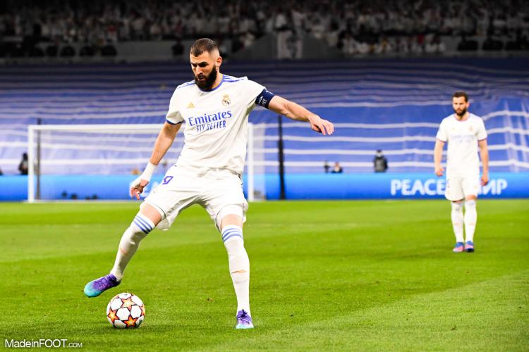 Benzema avec le Real Madrid