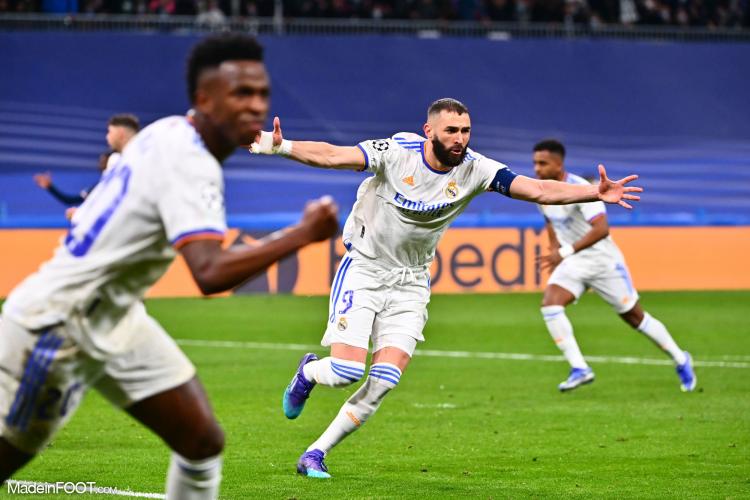 Karim Benzema avec le Real Madrid