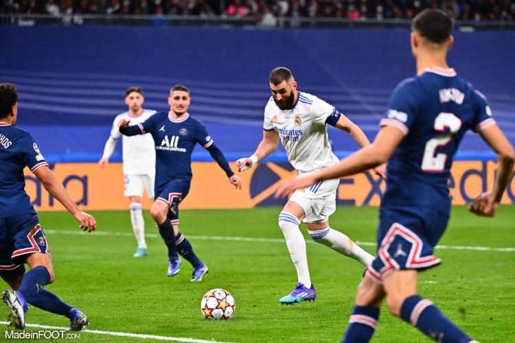 Le Real Madrid s'est imposé face au Paris Saint-Germain (3-1), ce mercredi soir en Ligue des Champions.