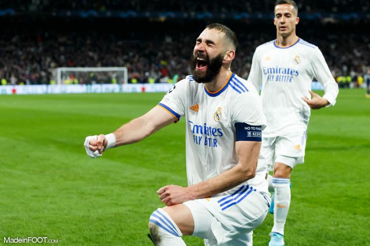 Karim Benzema, attaquant du Real Madrid.
