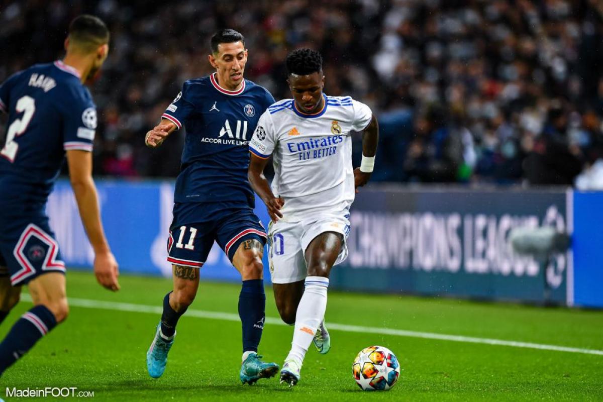 Vinicius Junior, l'attaquant du Real Madrid.