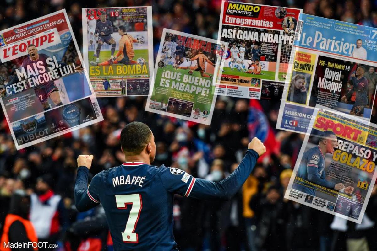 Les journaux s'enflamment pour Mbappé