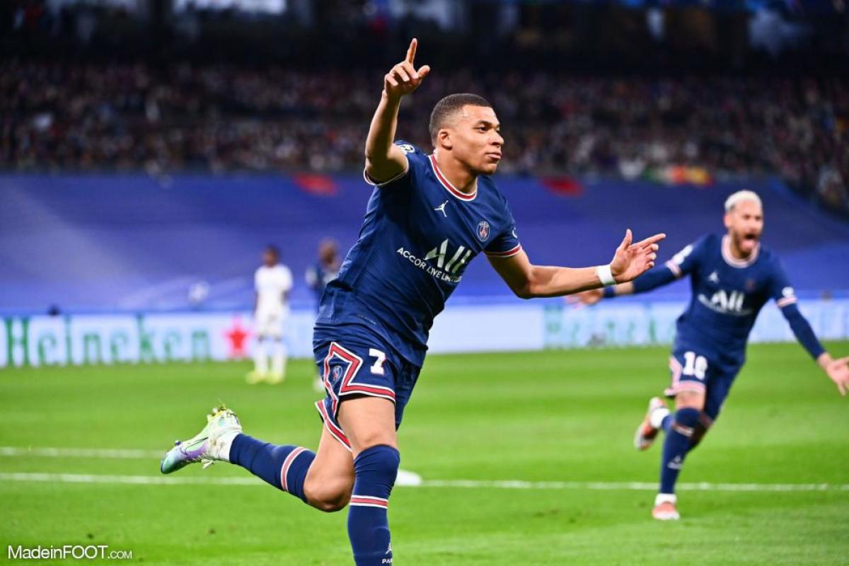 Kylian Mbappé, l'attaquant du PSG