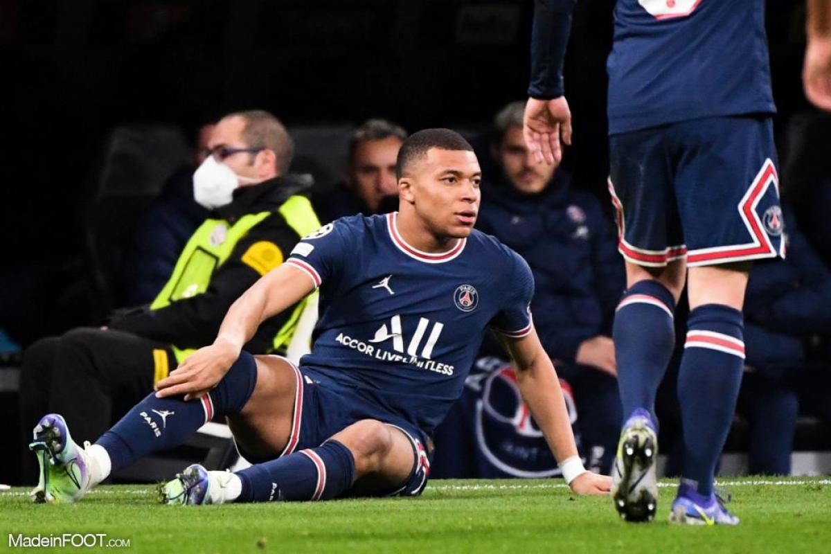 Kylian Mbappé avec le PSG