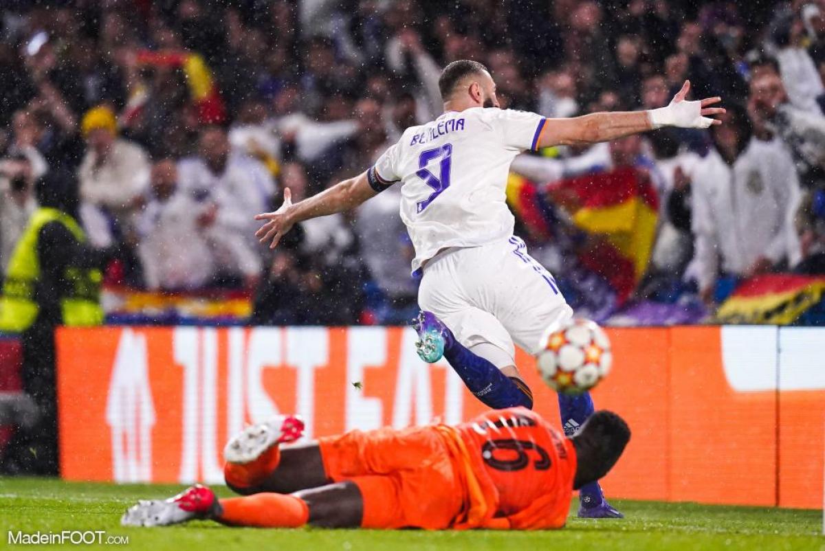 Karim Benzema, l'attaquant du Real Madrid.