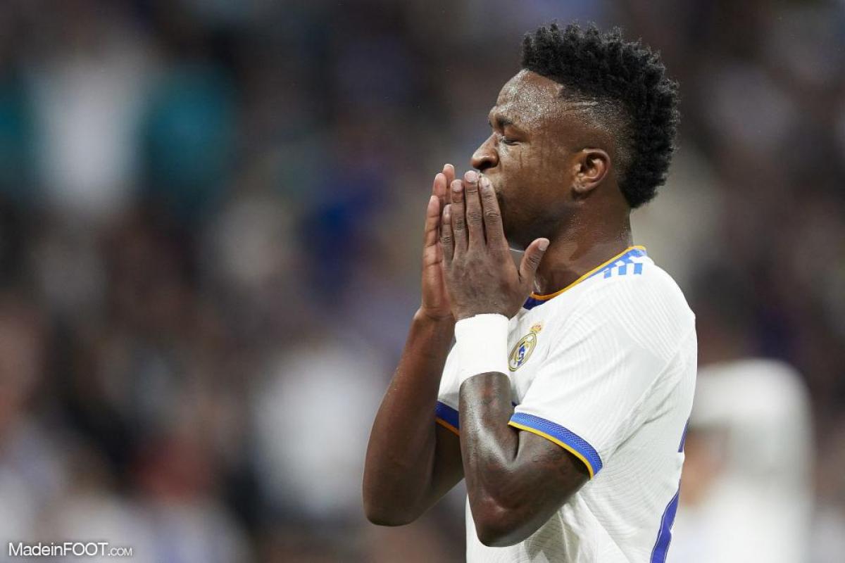 Vinicius Junior sous les couleurs du Real Madrid. 