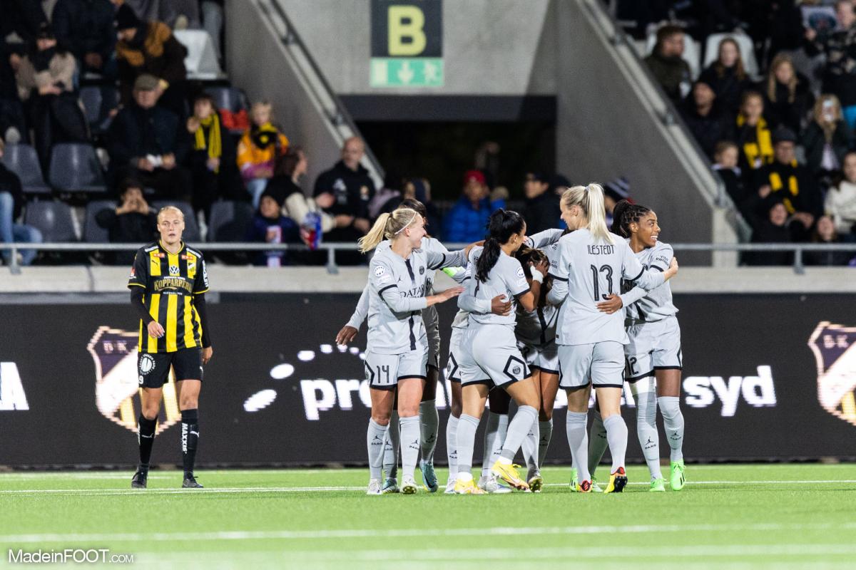 L'équipe féminine du PSG