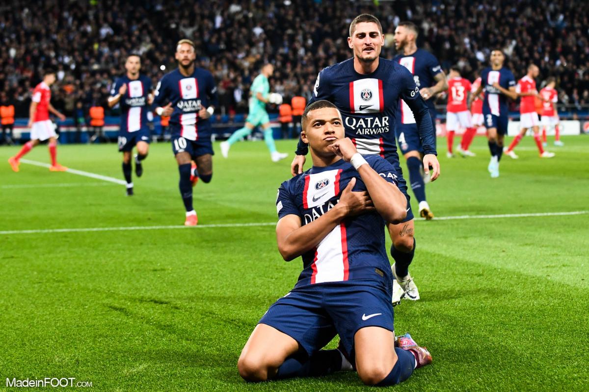 Kylian Mbappé, attaquant du Paris Saint-Germain