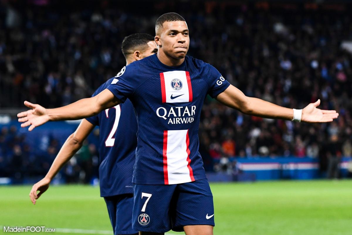 Kylian Mbappé, attaquant du Paris Saint-Germain