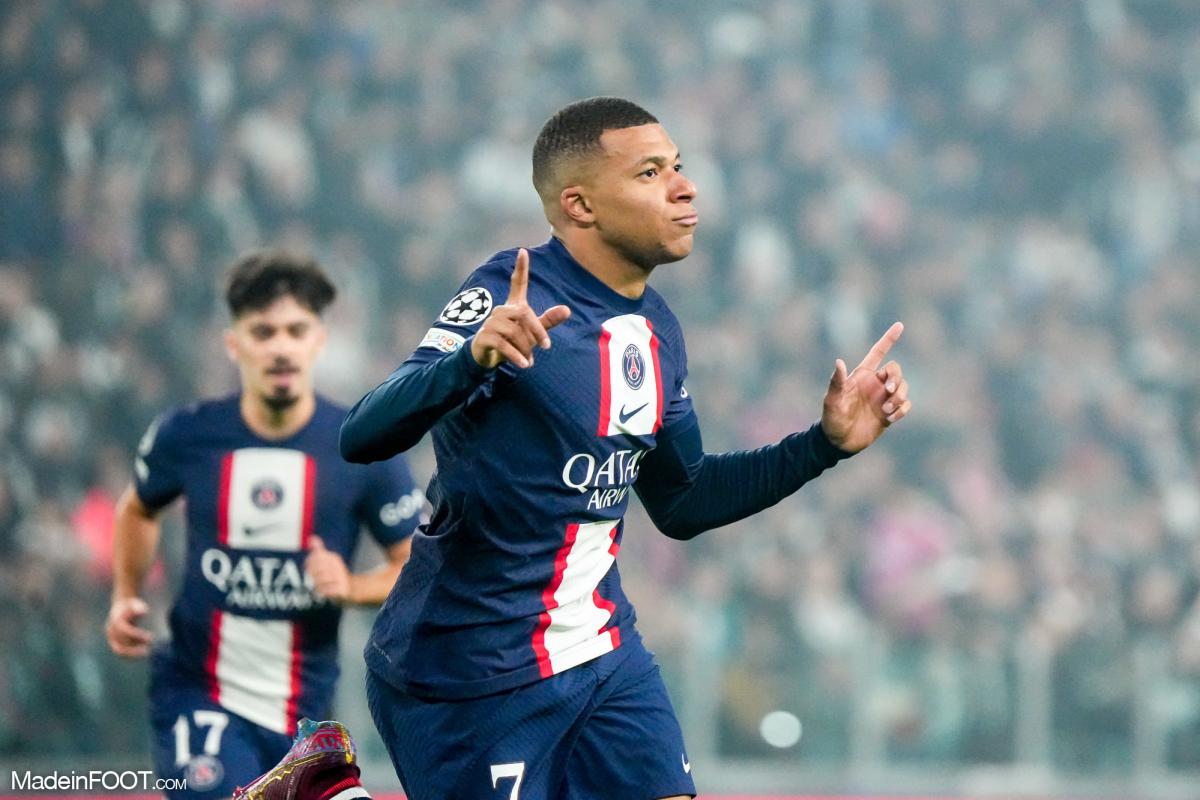 Kylian Mbappé, attaquant du Paris Saint-Germain