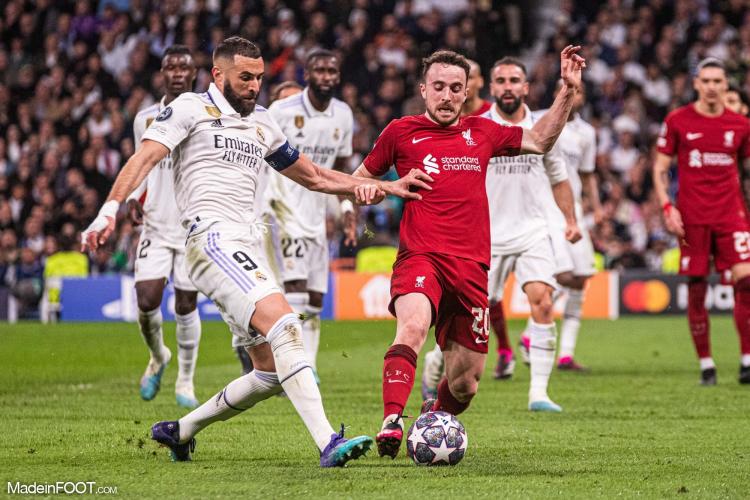Benzema a marqué avec le Real Madrid