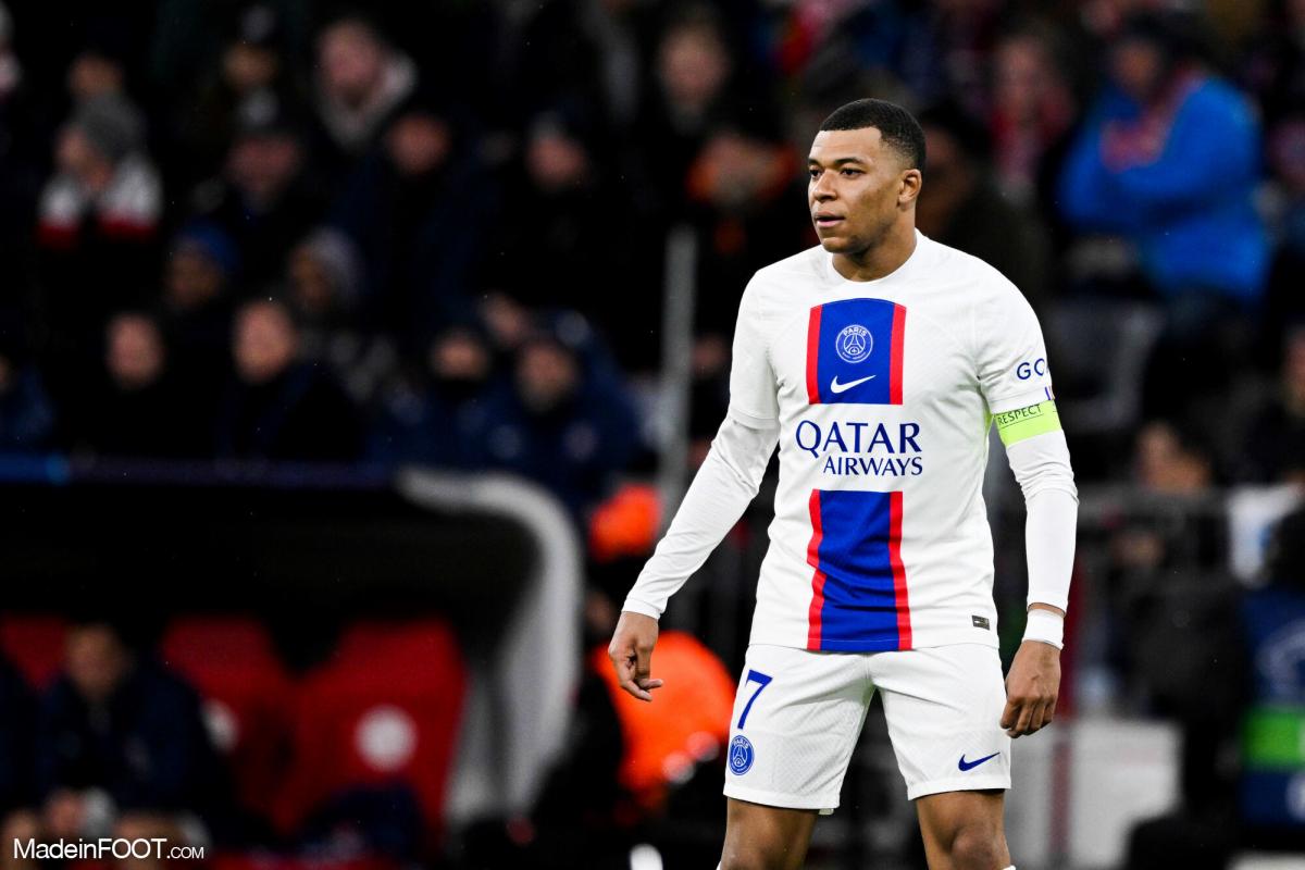 Kylian Mbappé, joueur du PSG.