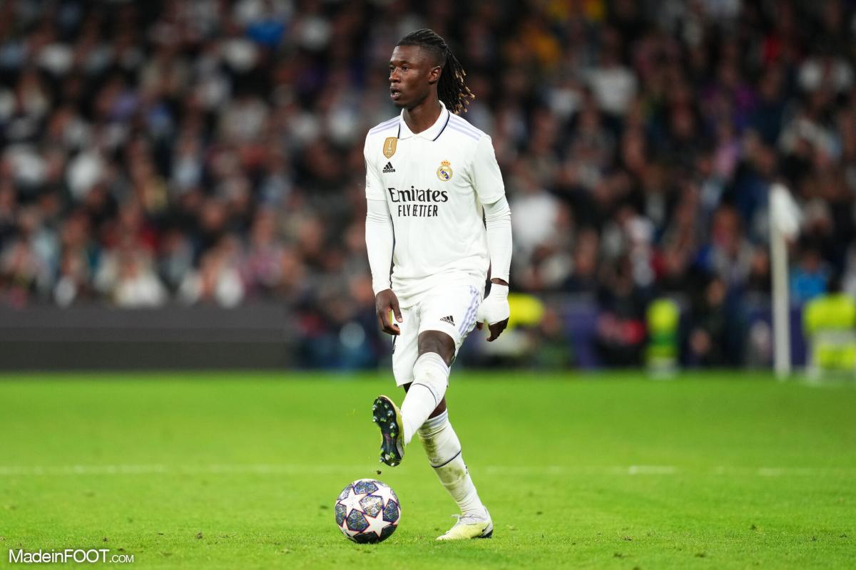 Eduardo Camavinga, milieu de terrain du Real Madrid 