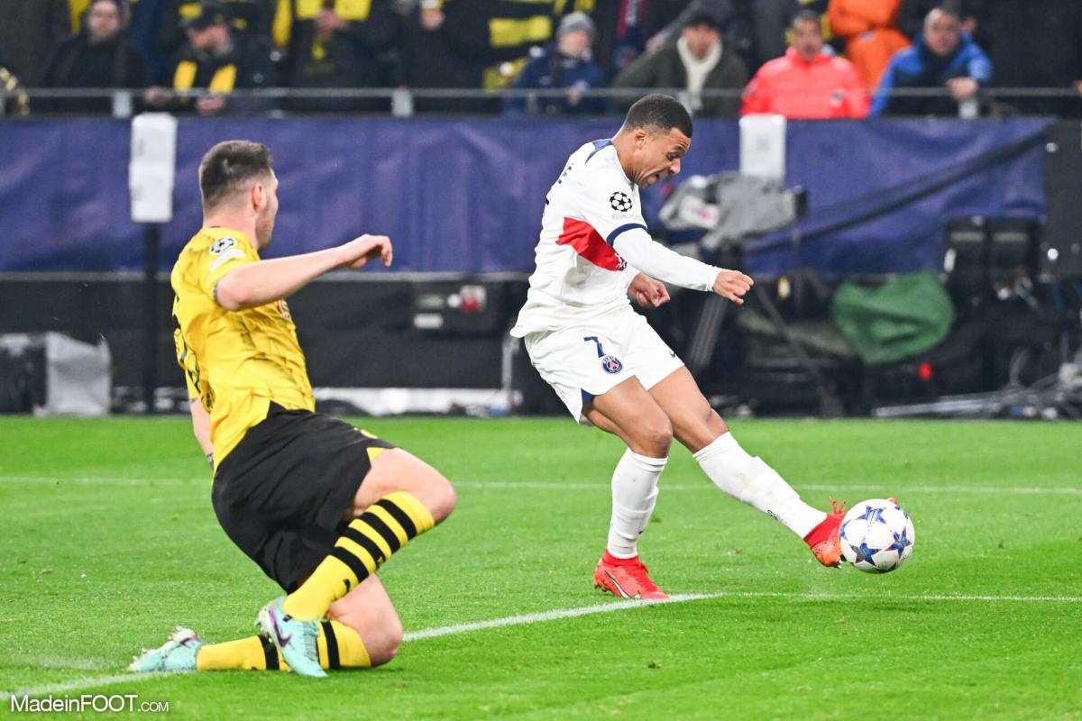 Kylian Mbappé avec le PSG