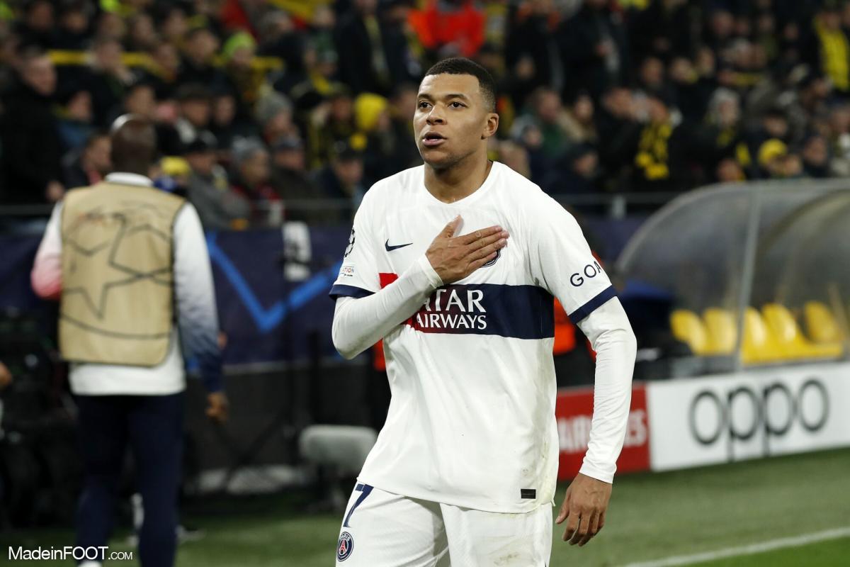 Kylian Mbappé, joueur du PSG.