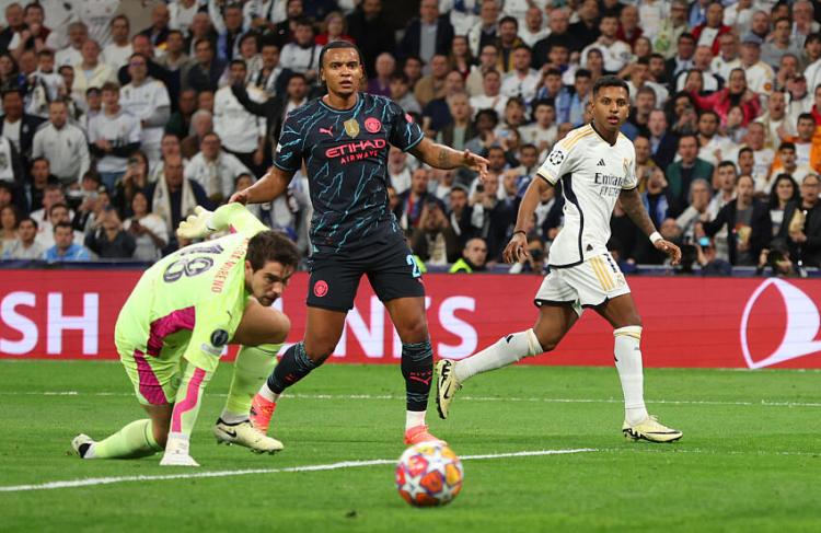 Rodrygo, l'ailier du Real Madrid.