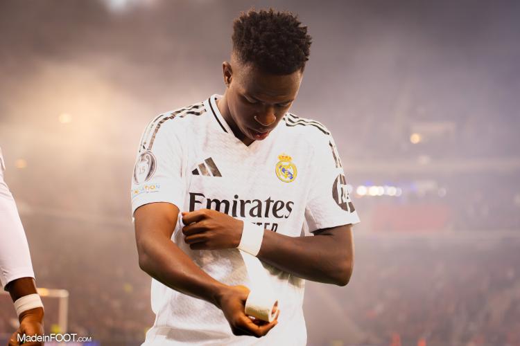 Vinicius Jr, l'attaquant du Real Madrid.