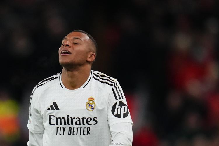 Kylian Mbappé, l'attaquant du Real Madrid.