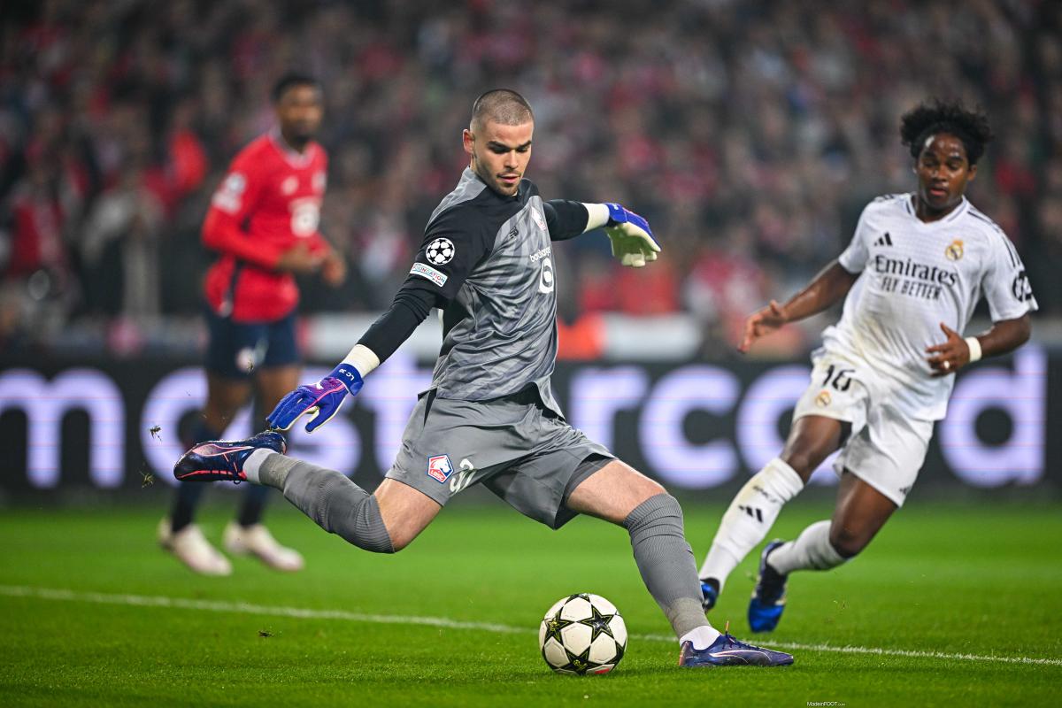 Endrick sous le maillot du Real Madrid.