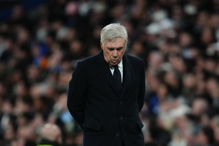 Carlo Ancelotti, entraîneur du Real Madrid.