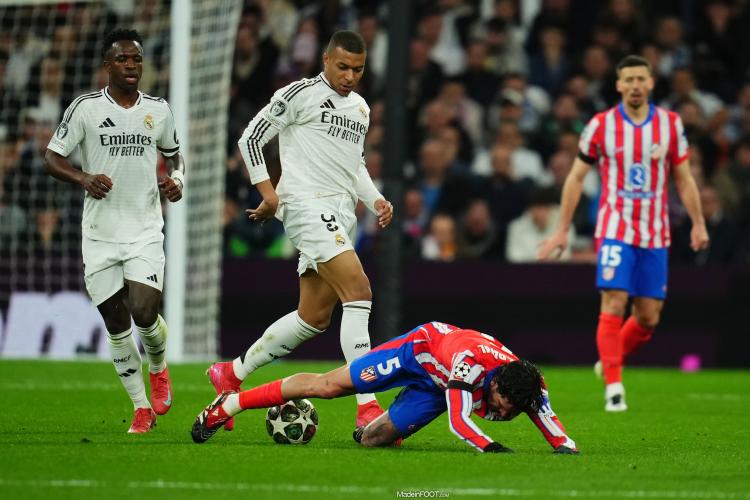 Kylian Mbappé, l'attaquant du Real Madrid.