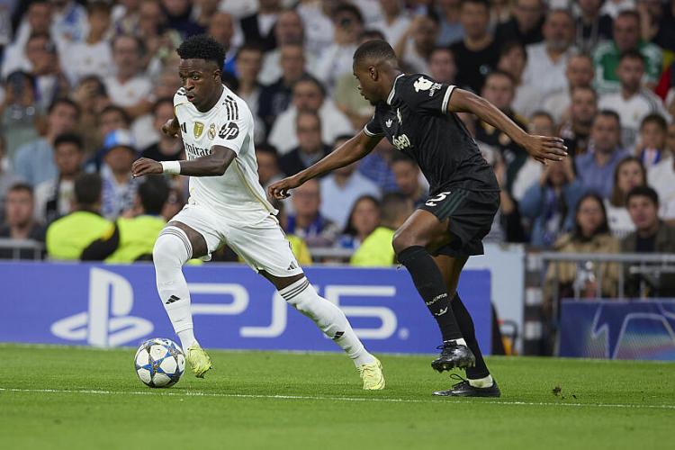 Vinicius Junior (Real Madrid), décisif face à la Juventus 