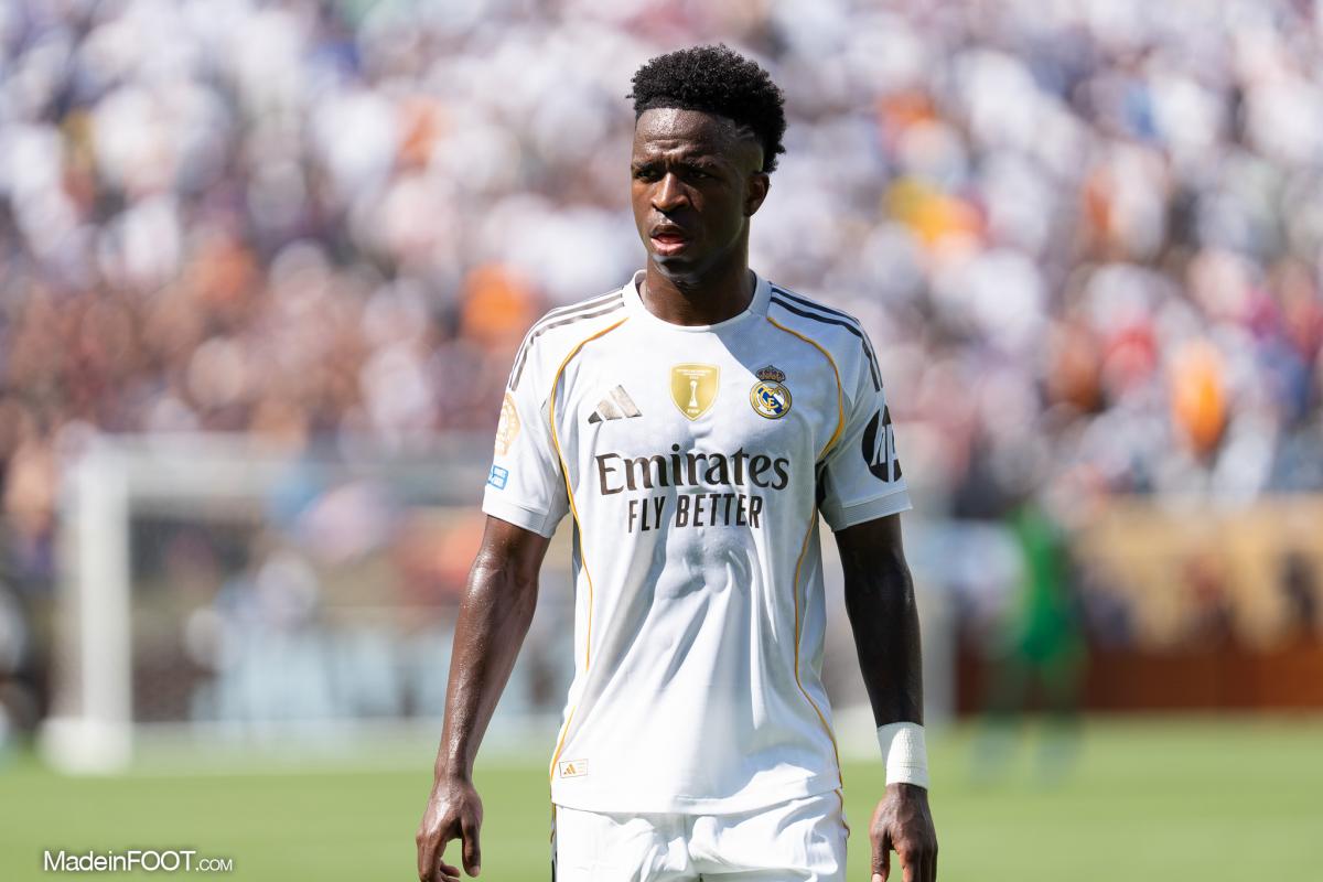 Vinicius Jr, l'ailier du Real Madrid.