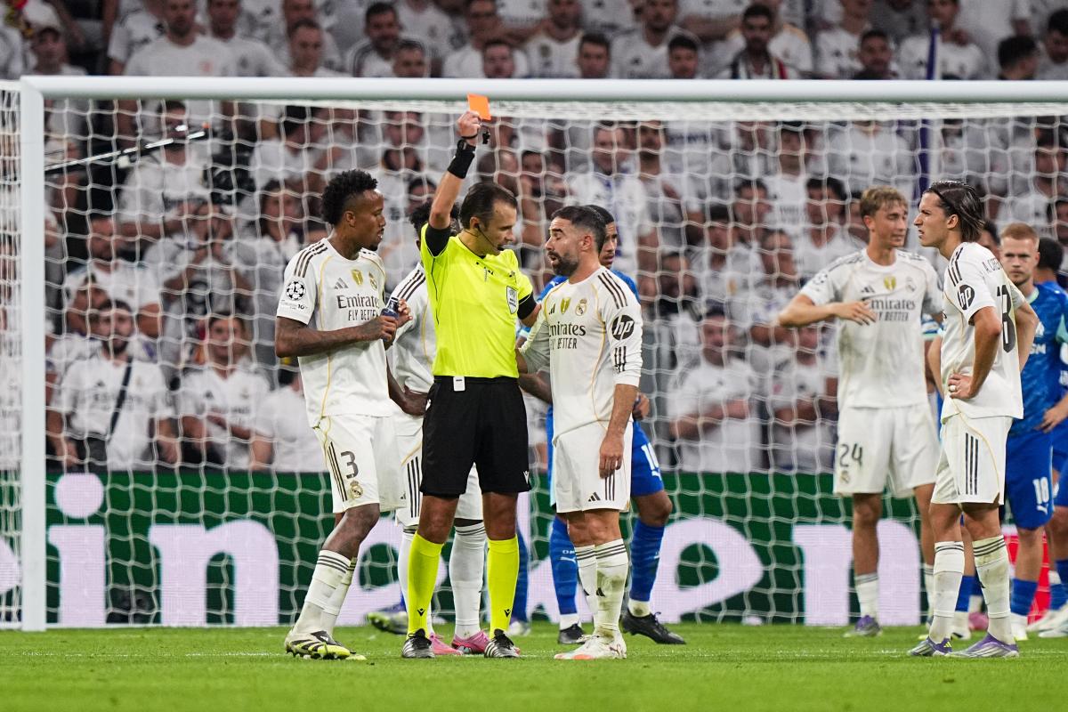 Les joueurs du Real Madrid.