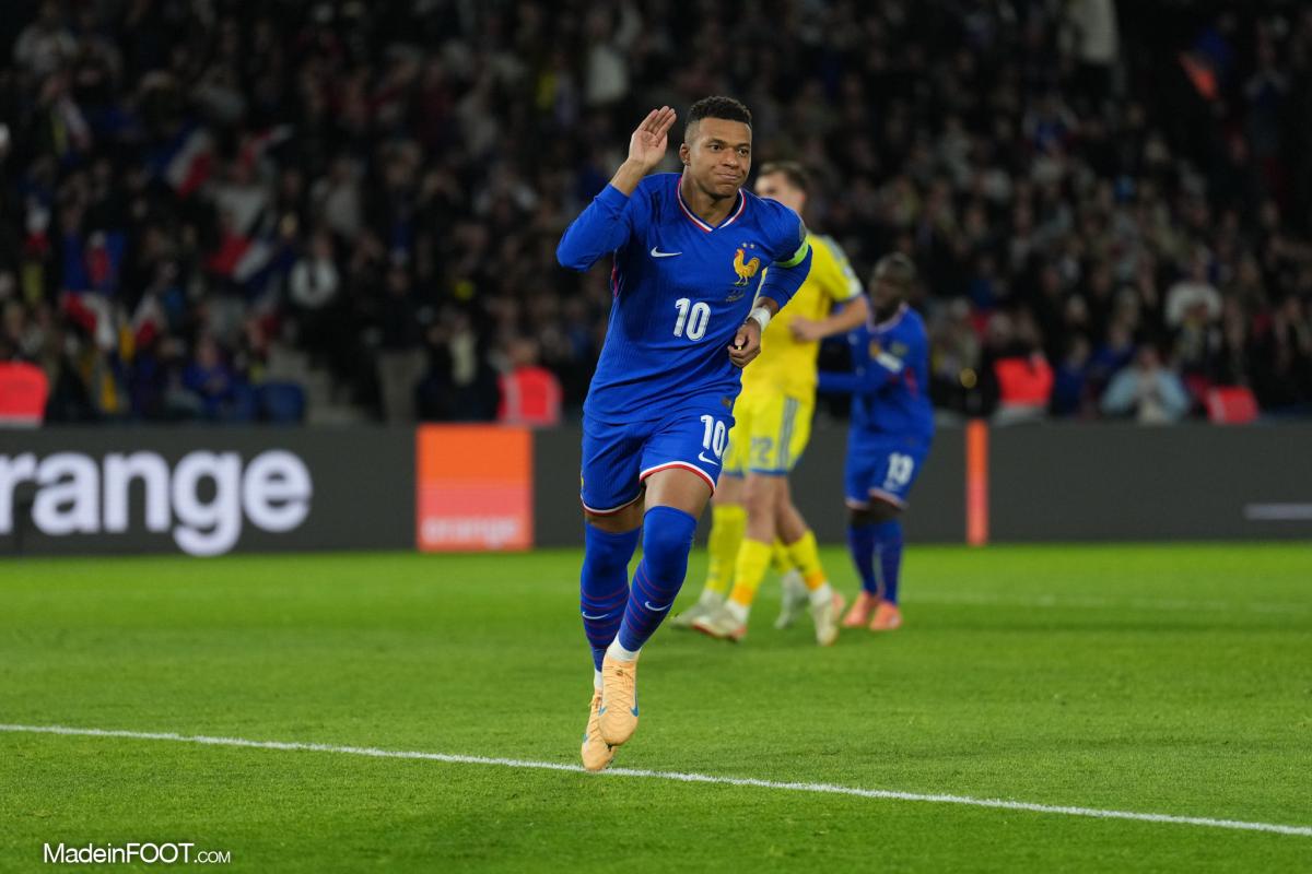 Kylian Mbappé, capitaine de l'équipe de France 