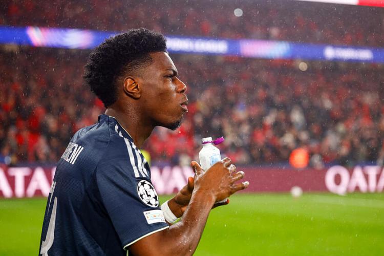 Aurélien Tchouaméni (Real Madrid), face au Benfica Lisbonne