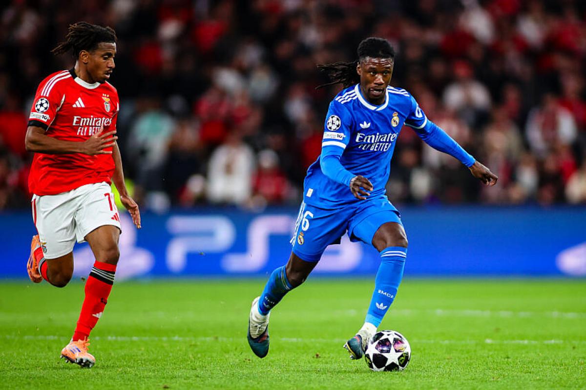 Eduardo Camavinga, le milieu de terrain du Real Madrid.