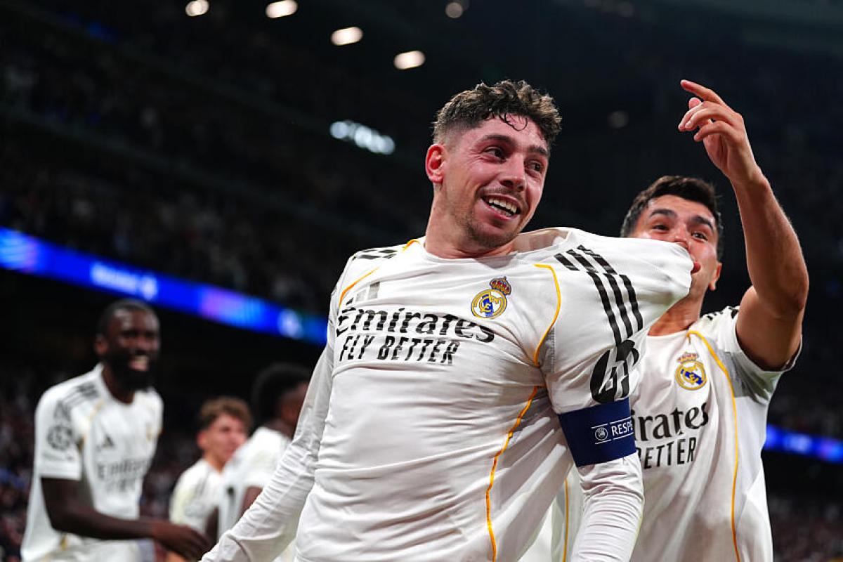 Federico Valverde, le milieu de terrain du Real Madrid.