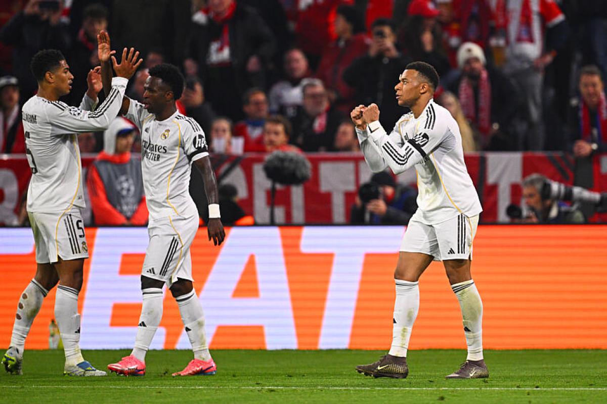 Les joueurs du Real Madrid. 