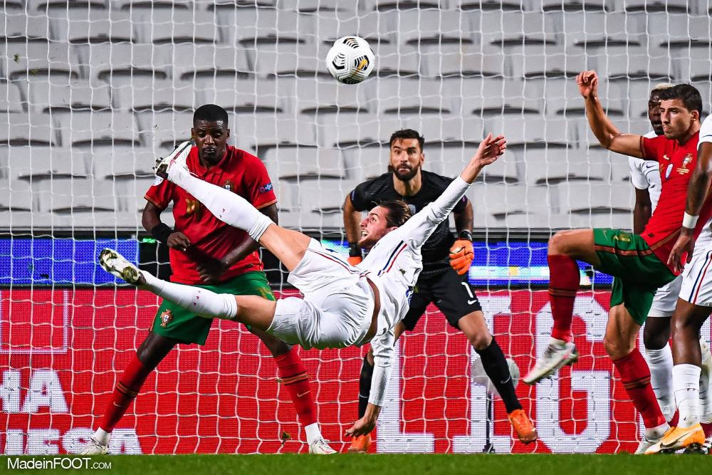 Adrien Rabiot, le milieu de terrain de la Juventus Turin et de l'équipe de France.