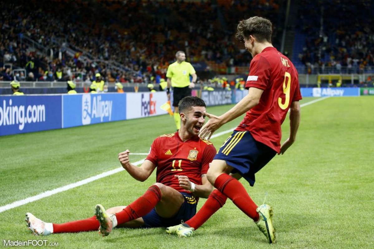 Ferran Torres a inscrit un nouveau but face à l'Albanie 