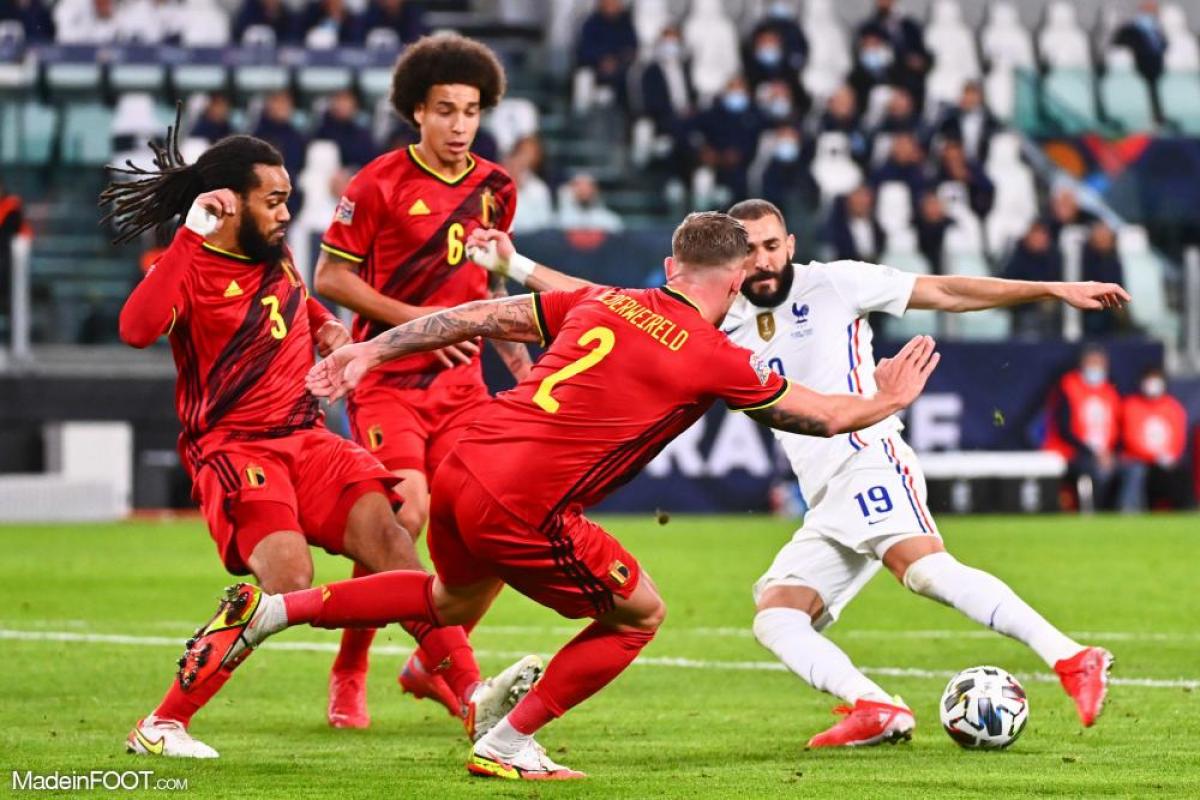 L'équipe de France affrontait la Belgique ce jeudi soir en demi-finale de la Ligue des Nations
