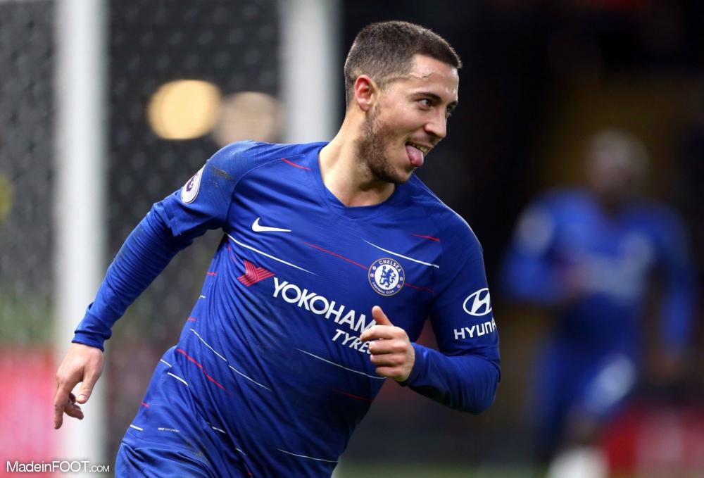 Eden Hazard, ici sous les couleurs de Chelsea.
