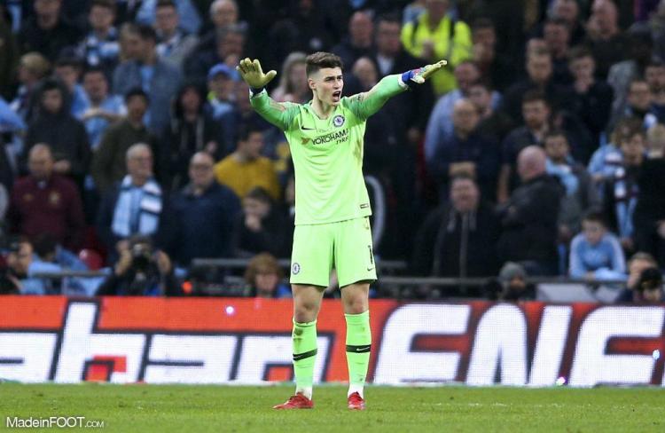 Kepa Arrizabalaga avec Chelsea