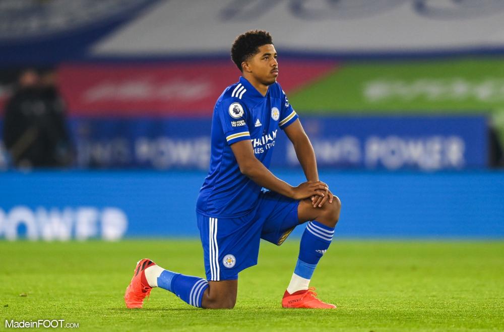 Wesley Fofana avec Leicester.