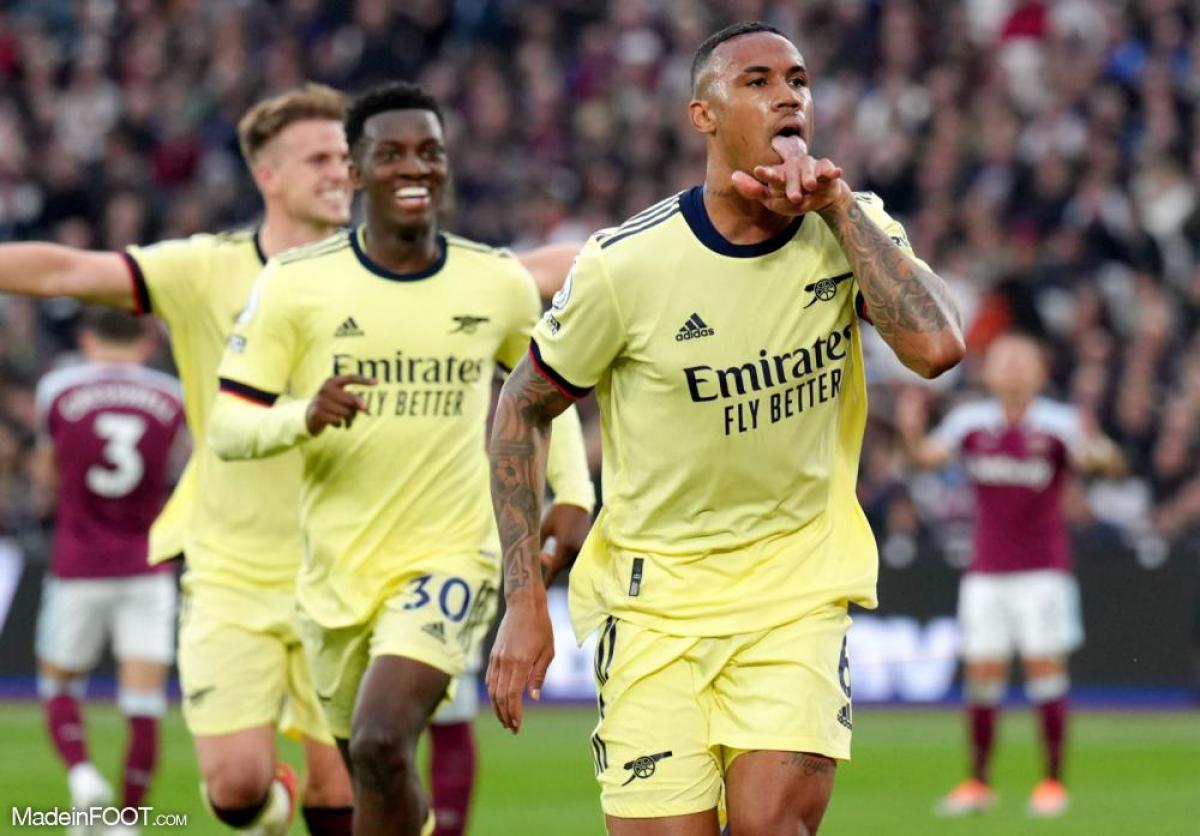 Gabriel, défenseur d'Arsenal.
