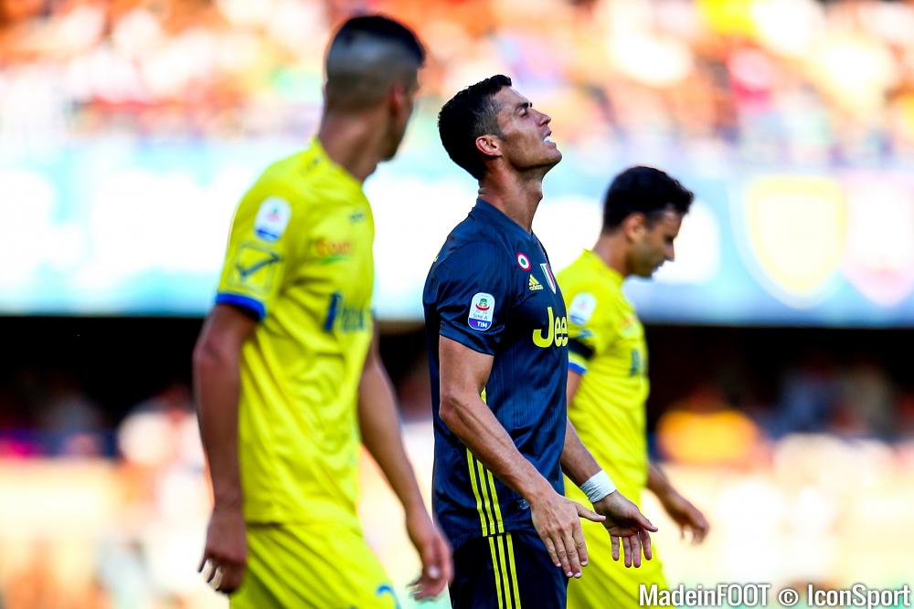 Cristiano Ronaldo n'a pas encore trouvé le chemin des filets en Serie A.