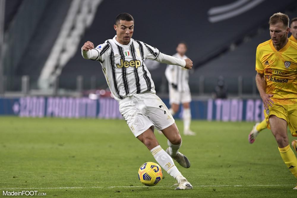 Cristiano Ronaldo, attaquant de la Juventus 